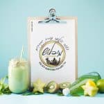 לוגו מיכל בלגזל, מעצבת פירות