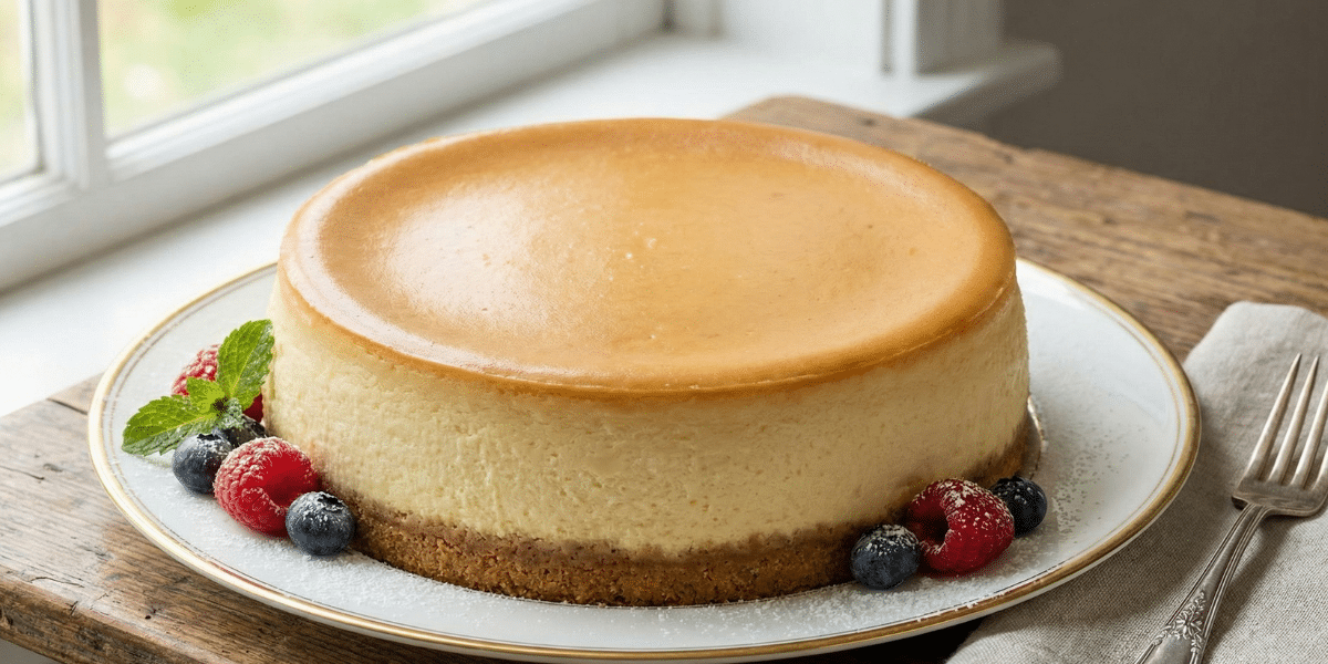 עוגת גבינה קלאסית מושלמת